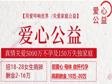 沙洋捐卵助孕生子 爱心志愿者招募